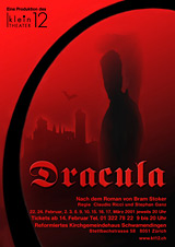 Plakat "Dracula" von Joel Helminger. Klicken Sie auf das Bild, um eine grssere Version zu sehen.